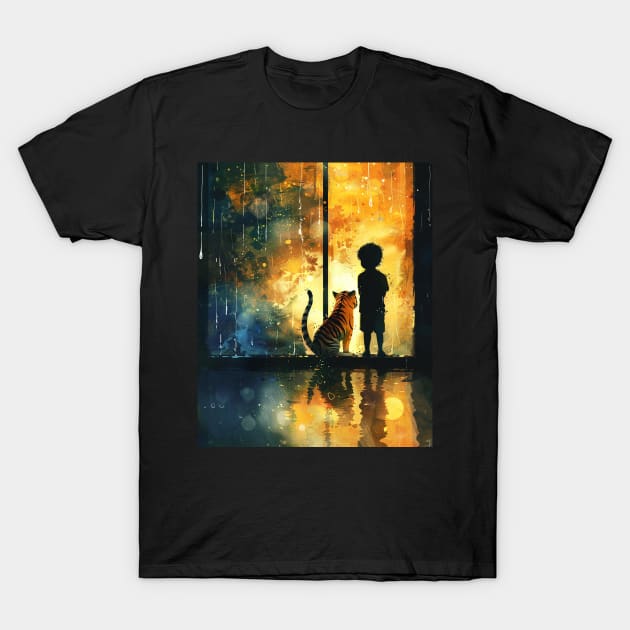 Calvin and Hobbes Lessons T-Shirt by Kisos Thass